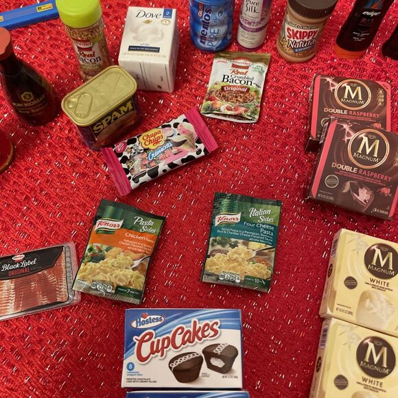 Zuru Mini Brands Toys Lot Of 27 Spam Dove Magnum Pez Skippy Axe Soy - Picture 13 of 14